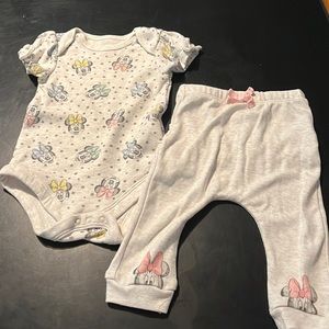 Disney Minnie 3-6mo outfit